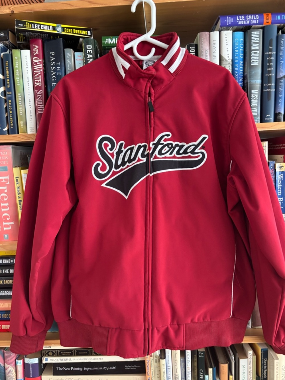 Stanford Red Varsity Bomber Jacket